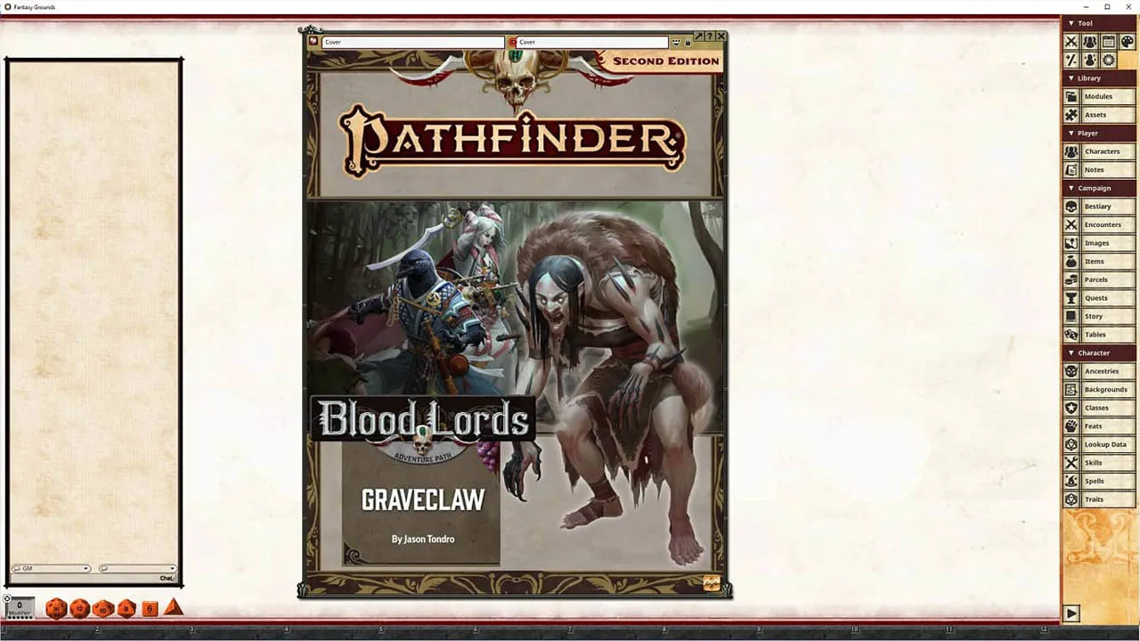 Fantasy Grounds - Pathfinder 2 RPG - Blood Lords AP 2: Graveclaw Screenshot 0