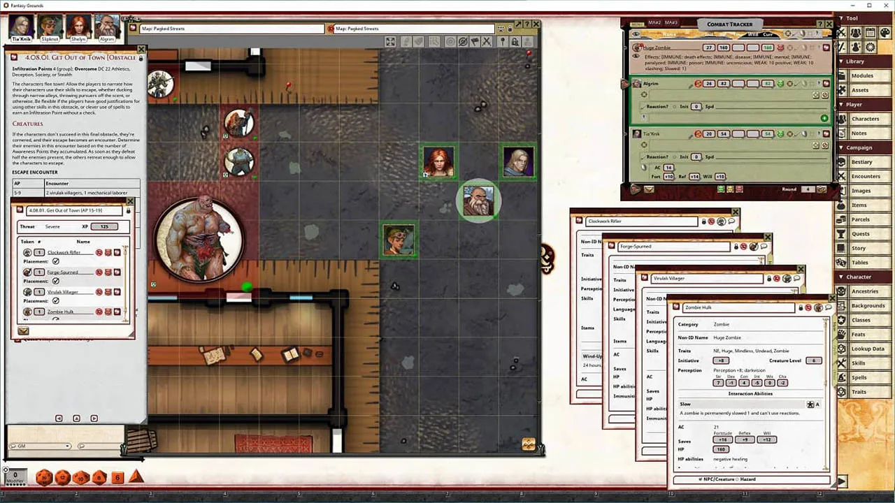 Fantasy Grounds - Pathfinder 2 RPG - Blood Lords AP 2: Graveclaw Screenshot 3