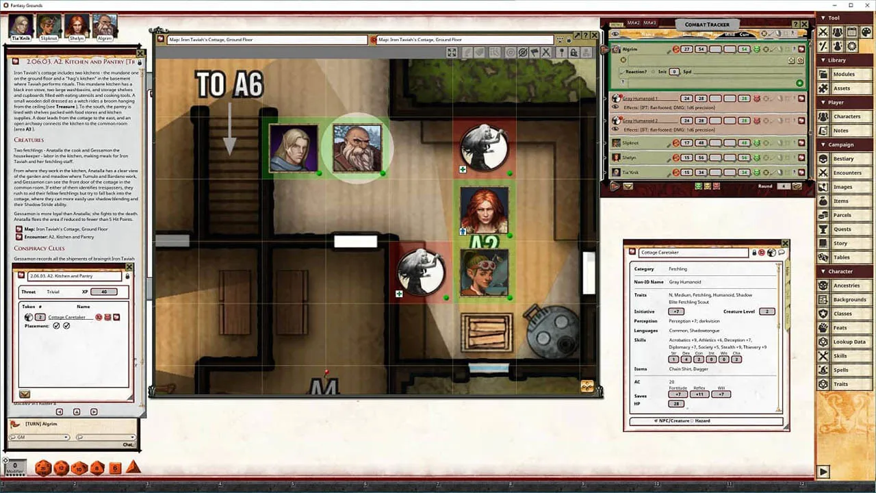 Fantasy Grounds - Pathfinder 2 RPG - Blood Lords AP 2: Graveclaw Screenshot 5