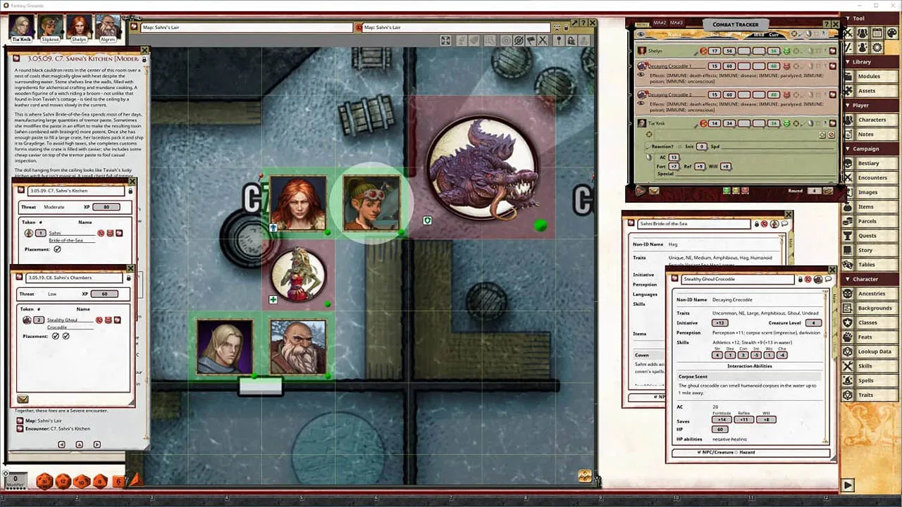 Fantasy Grounds - Pathfinder 2 RPG - Blood Lords AP 2: Graveclaw Screenshot 6