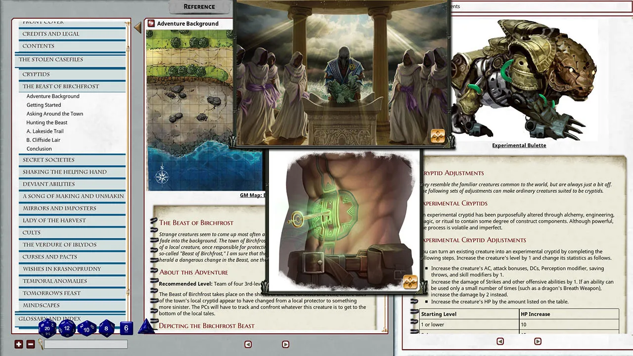 Fantasy Grounds - Pathfinder 2 RPG - Dark Archive Screenshot 1