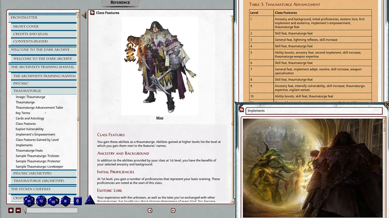 Fantasy Grounds - Pathfinder 2 RPG - Dark Archive Screenshot 3