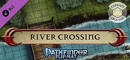 Fantasy Grounds - Pathfinder RPG - Pathfinder Flip-Mat - Classic River Crossing