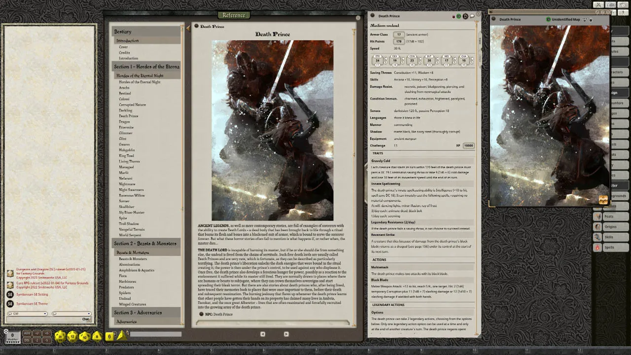 Fantasy Grounds - Ruins of Symbaroum - Bestiary Screenshot 3
