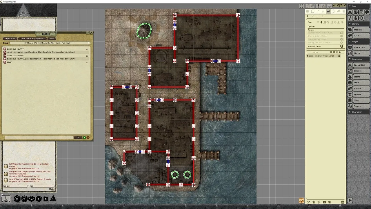 Fantasy Grounds - Pathfinder RPG - Pathfinder Flip-Mat - Classic Pub Crawl Screenshot 4