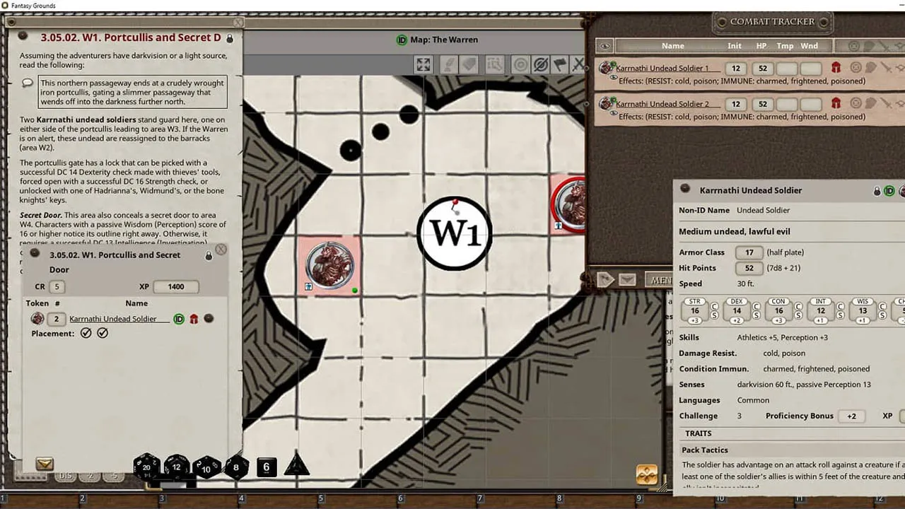 Fantasy Grounds - D&D Adventurers League EB-11 My Undying Heart Screenshot 3