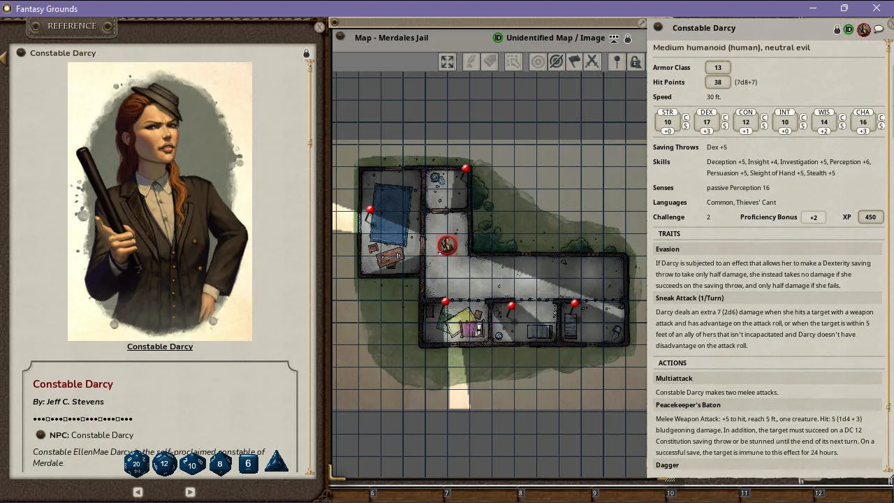 Fantasy Grounds - Potbellied Kobold's Guide to Villains & Lairs Screenshot 4