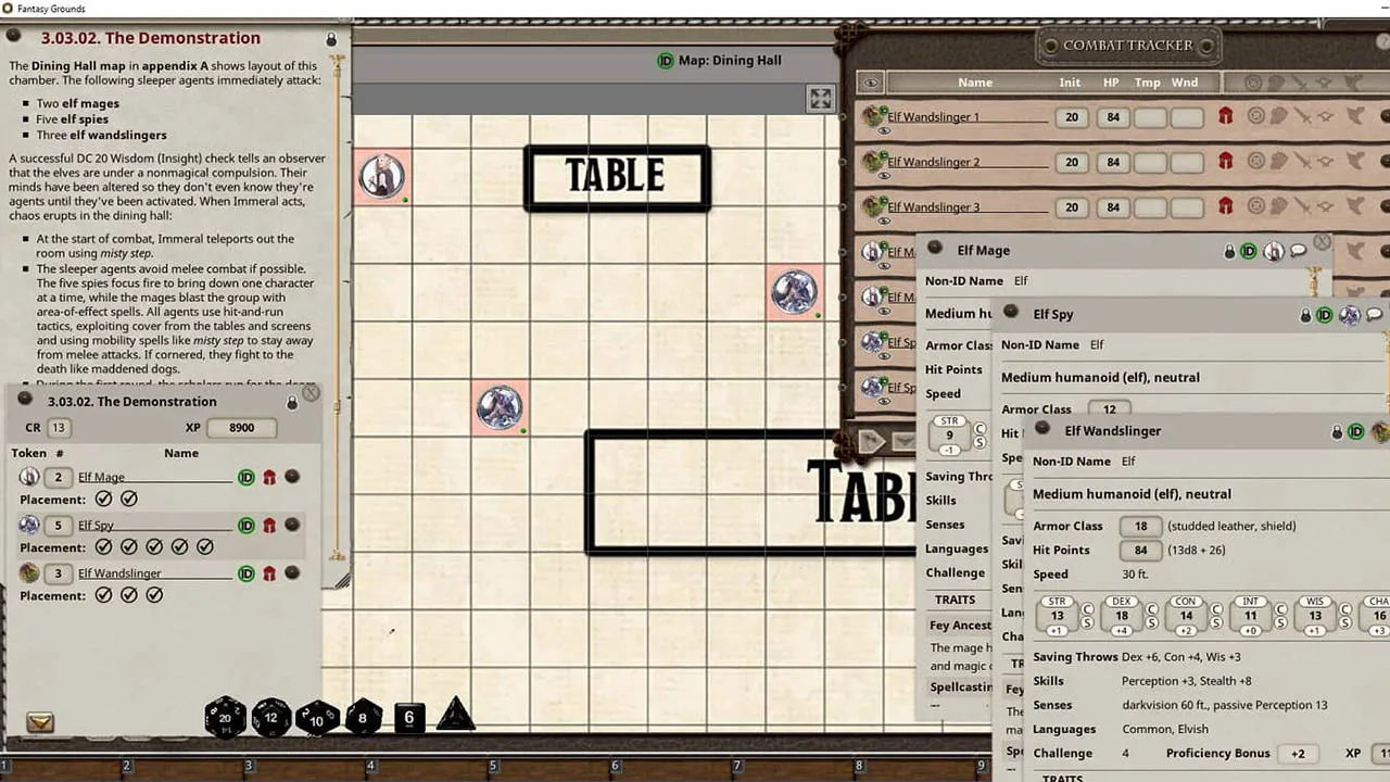 Fantasy Grounds - D&D Adventurers League EB-12 The Waiting Game Screenshot 1