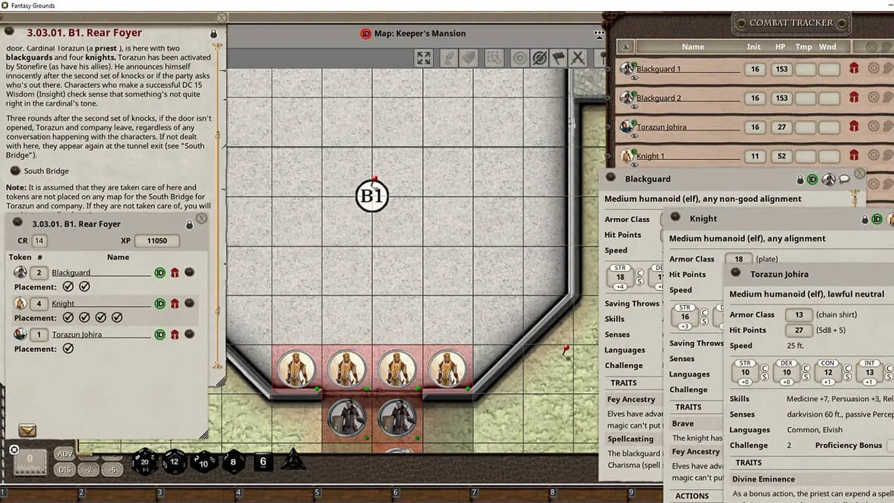 Fantasy Grounds - D&D Adventurers League EB-13 Stonefire Screenshot 4