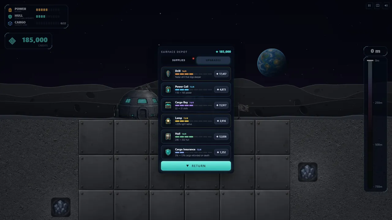 Moon Miner Screenshot 1