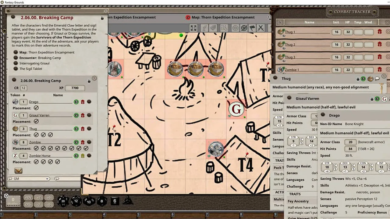 Fantasy Grounds - D&D Adventurers League EB-14 From Dust Screenshot 3
