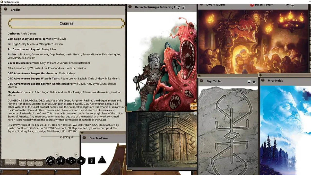 Fantasy Grounds - D&D Adventurers League EB-14 From Dust Screenshot 1