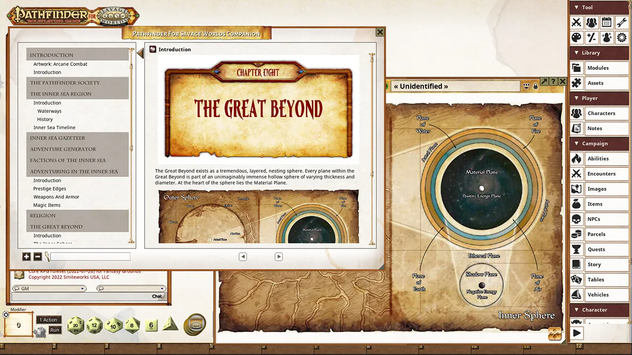 Fantasy Grounds - Pathfinder(R) for Savage Worlds Companion Screenshot 4