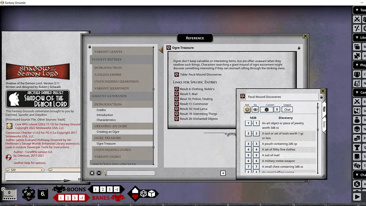Fantasy Grounds - Shadow of the Demon Lord Monstrous Pack 2 - The Monstrous Humanoids Screenshot 5