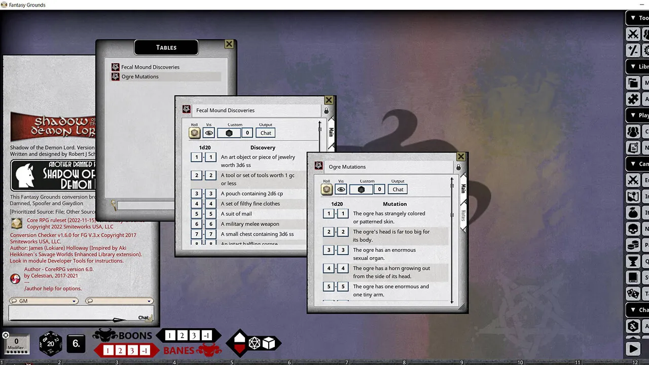 Fantasy Grounds - Shadow of the Demon Lord Monstrous Pack 2 - The Monstrous Humanoids Screenshot 2