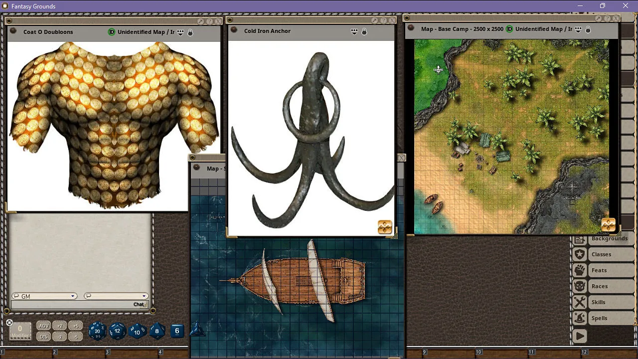 Fantasy Grounds - Adventure on the High Seas Screenshot 3