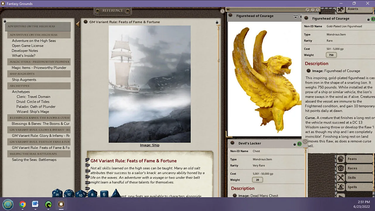 Fantasy Grounds - Adventure on the High Seas Screenshot 0