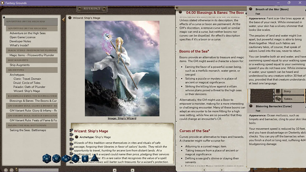 Fantasy Grounds - Adventure on the High Seas Screenshot 4