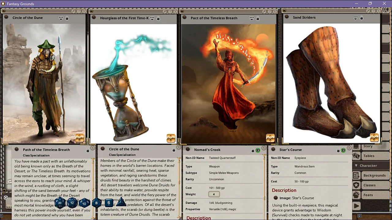 Fantasy Grounds - Sands of the Desert Screenshot 1