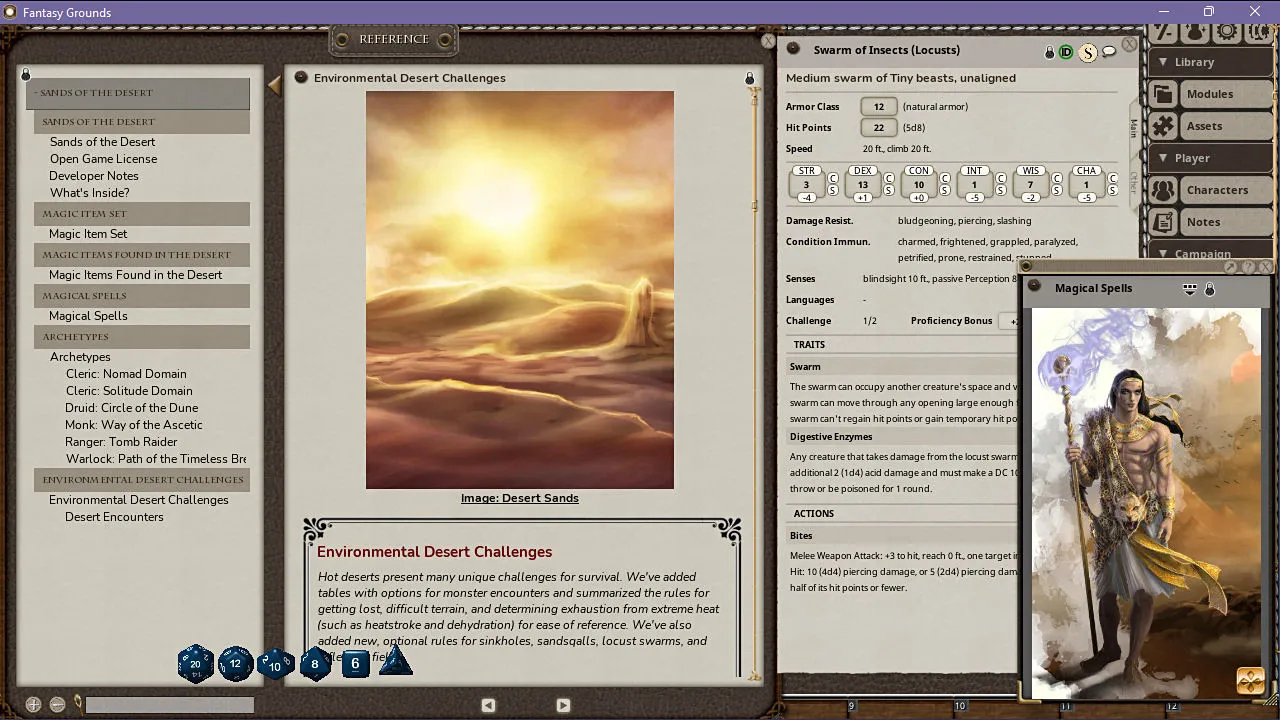 Fantasy Grounds - Sands of the Desert Screenshot 0