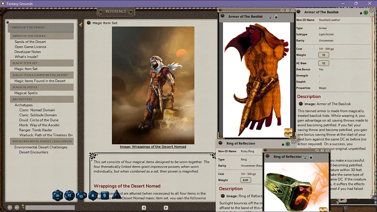 Fantasy Grounds - Sands of the Desert Screenshot 4