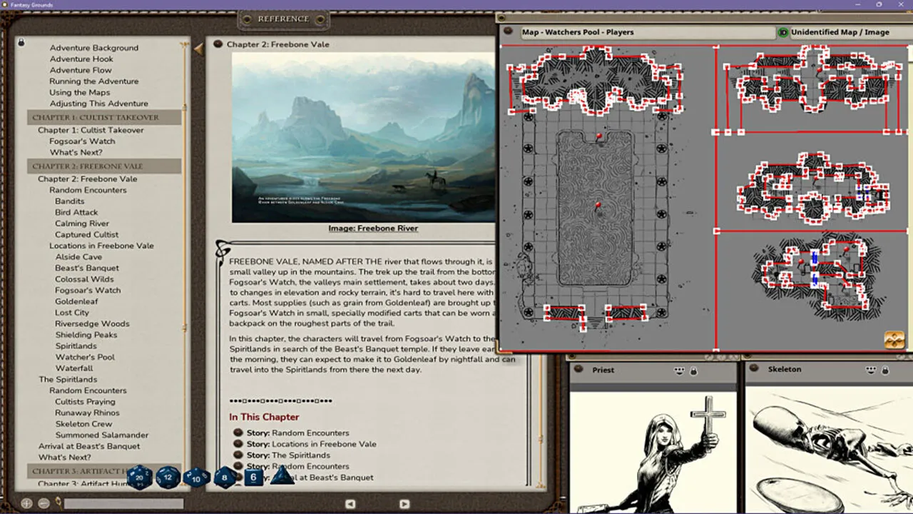 Fantasy Grounds - Amulet at Watcher's Pool Screenshot 0