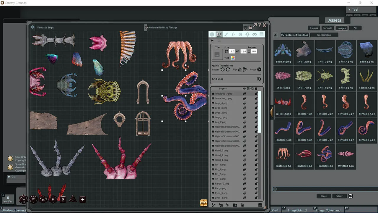 Fantasy Grounds - FG Fantastic Ships Map Pack Screenshot 3