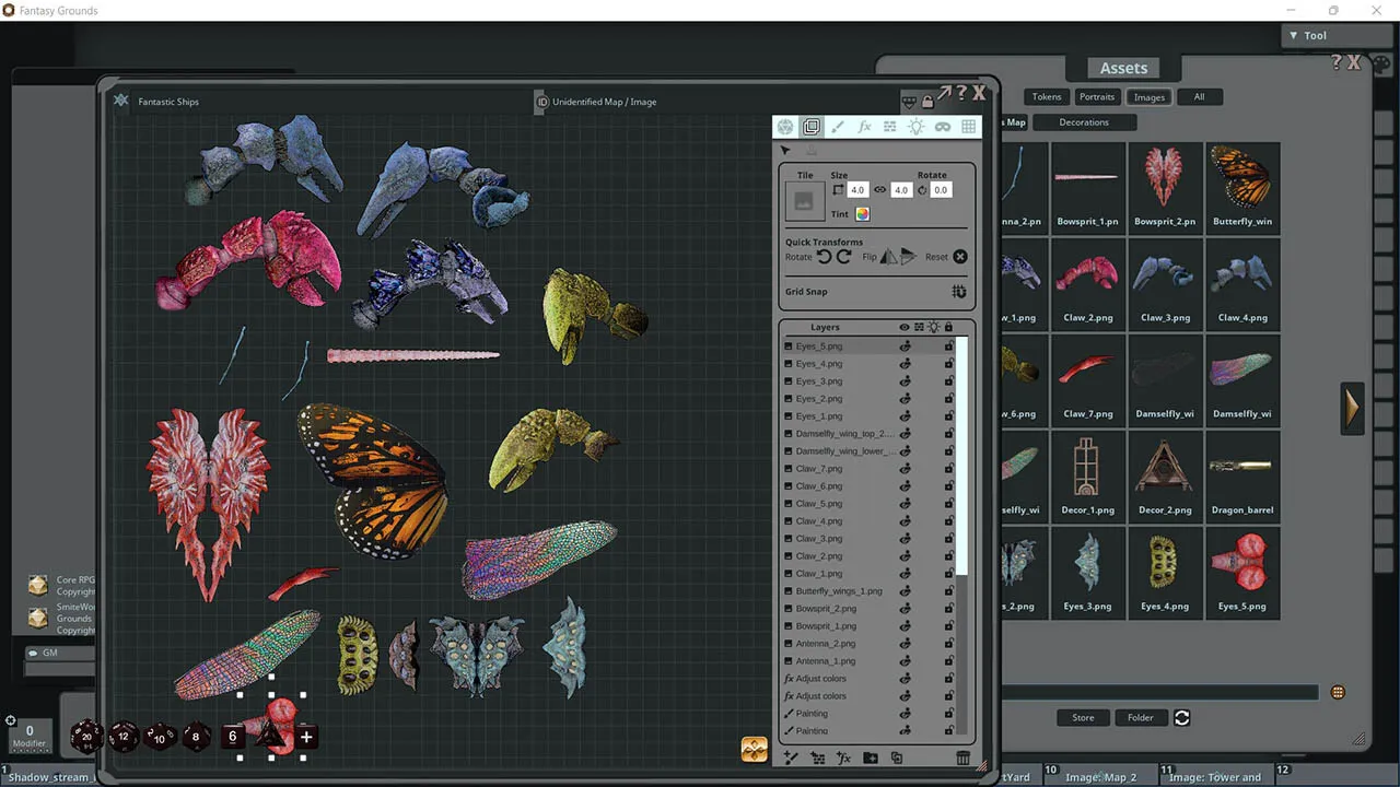 Fantasy Grounds - FG Fantastic Ships Map Pack Screenshot 4
