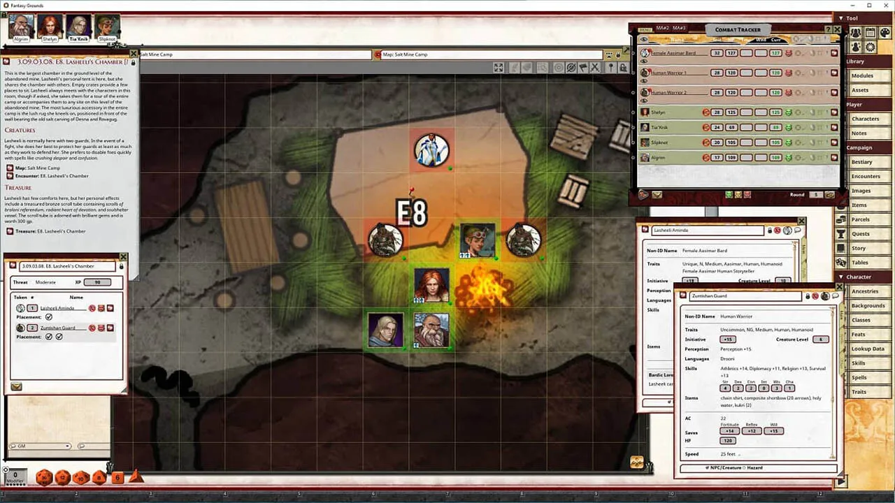 Fantasy Grounds - Pathfinder 2 RPG - Blood Lords AP 3: Field of Maidens Screenshot 2