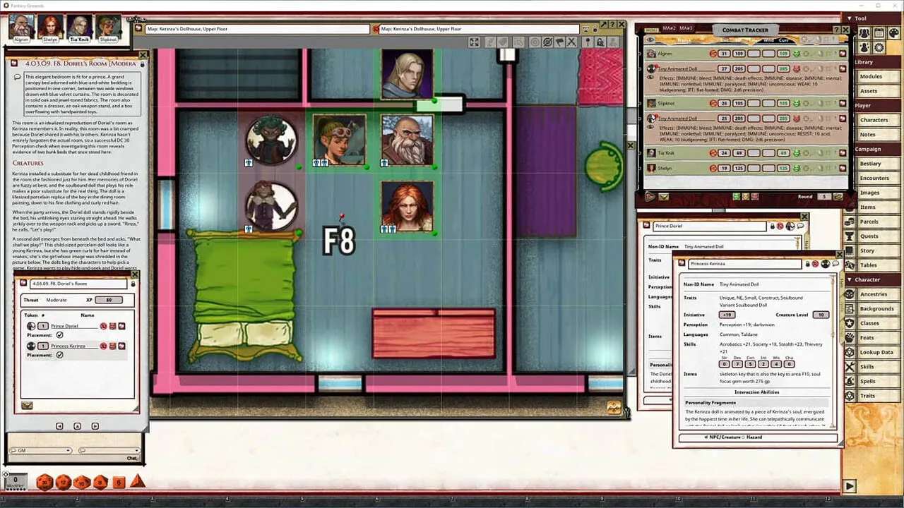 Fantasy Grounds - Pathfinder 2 RPG - Blood Lords AP 3: Field of Maidens Screenshot 3
