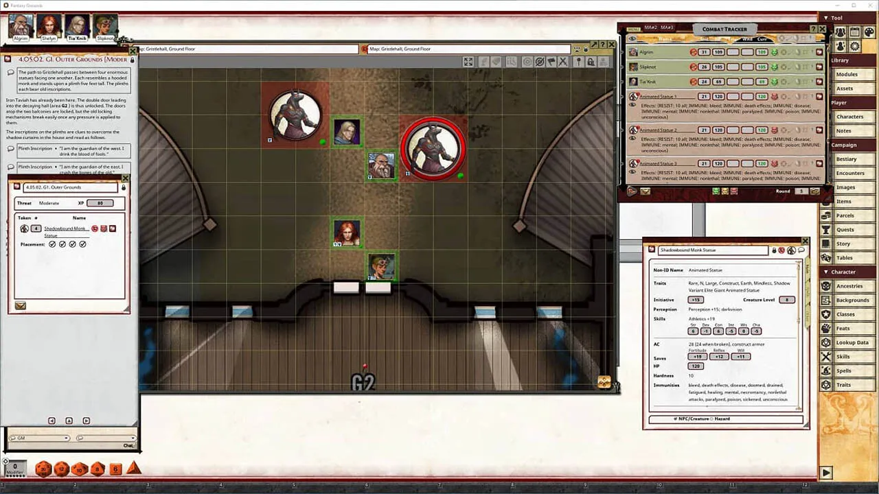 Fantasy Grounds - Pathfinder 2 RPG - Blood Lords AP 3: Field of Maidens Screenshot 6
