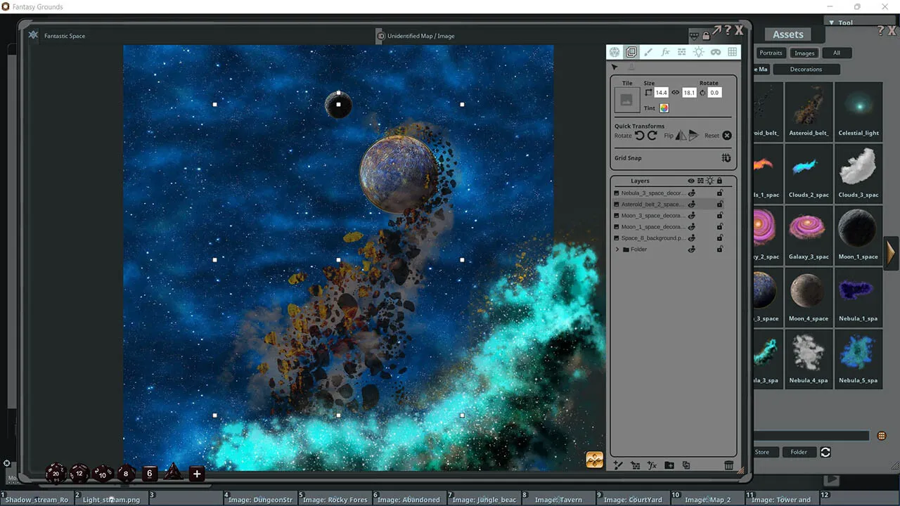 Fantasy Grounds - FG Fantastic Space Map Pack Screenshot 2
