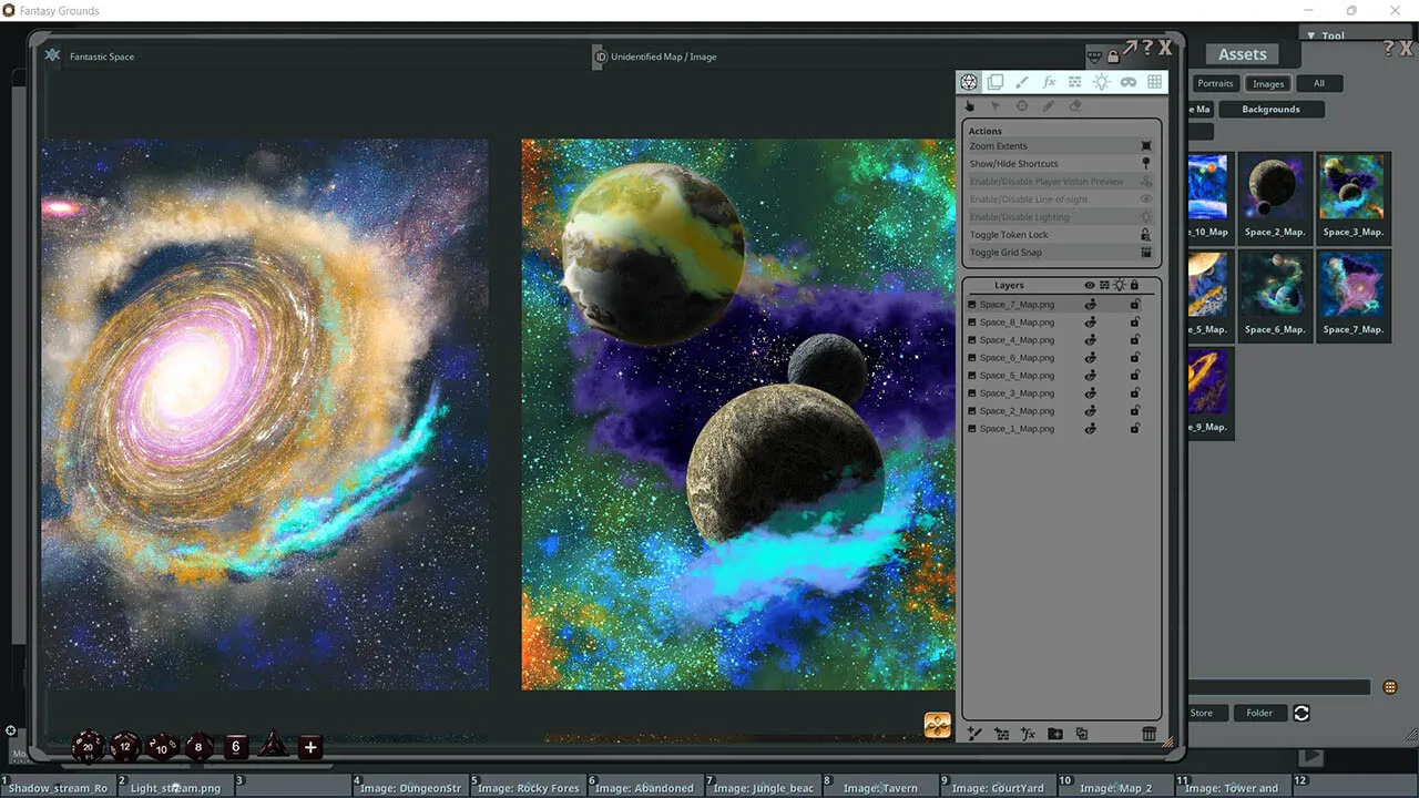 Fantasy Grounds - FG Fantastic Space Map Pack Screenshot 3