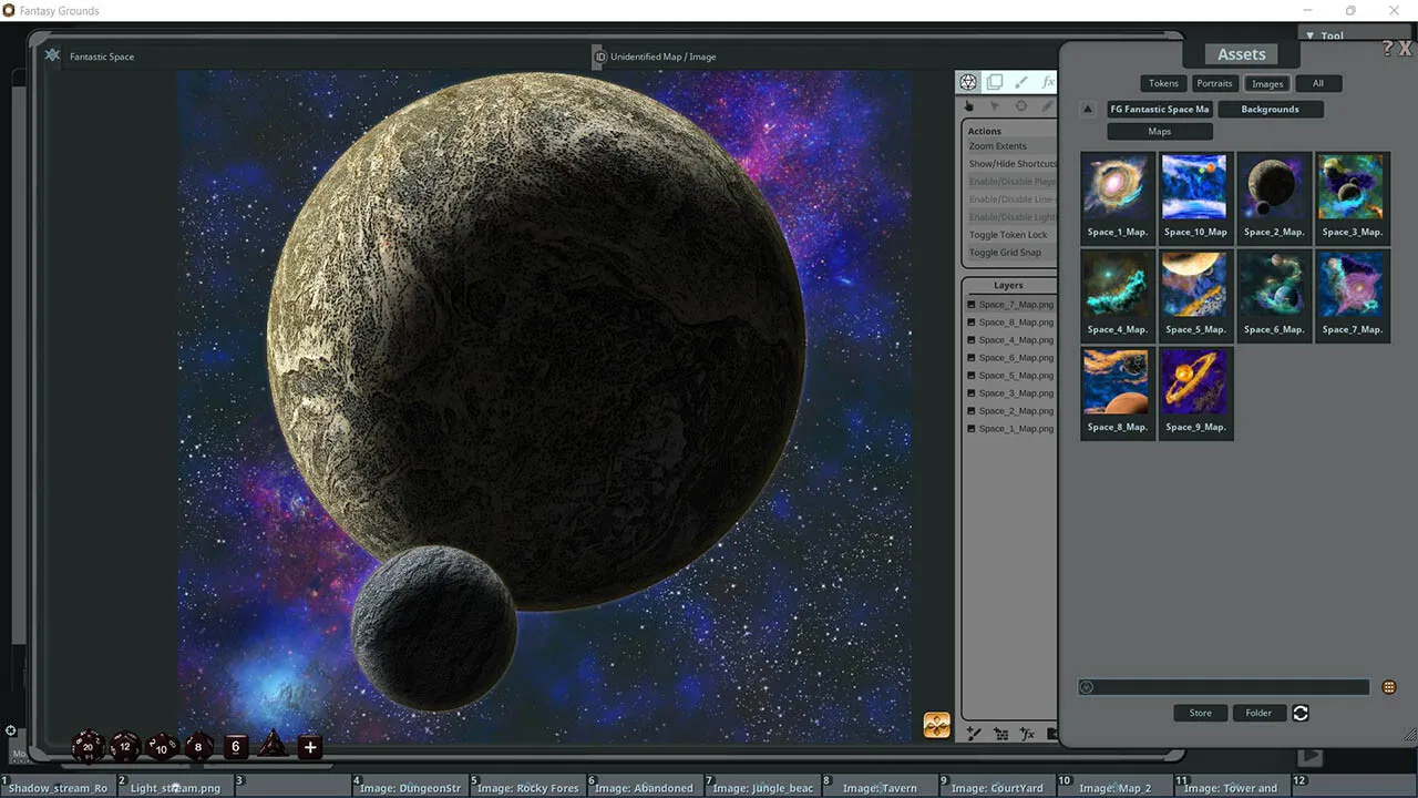 Fantasy Grounds - FG Fantastic Space Map Pack Screenshot 0