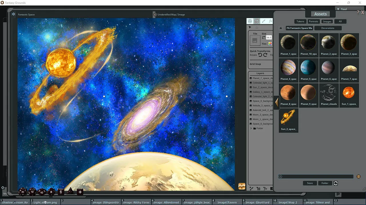 Fantasy Grounds - FG Fantastic Space Map Pack Screenshot 4