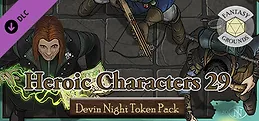 Fantasy Grounds - Devin Night Token Pack 154: Heroic Characters 29
