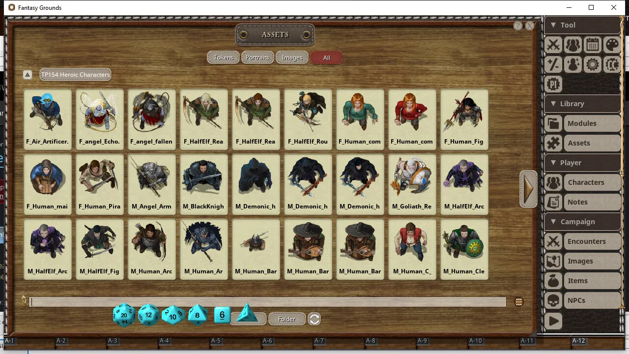 Fantasy Grounds - Devin Night Token Pack 154: Heroic Characters 29 Screenshot 1