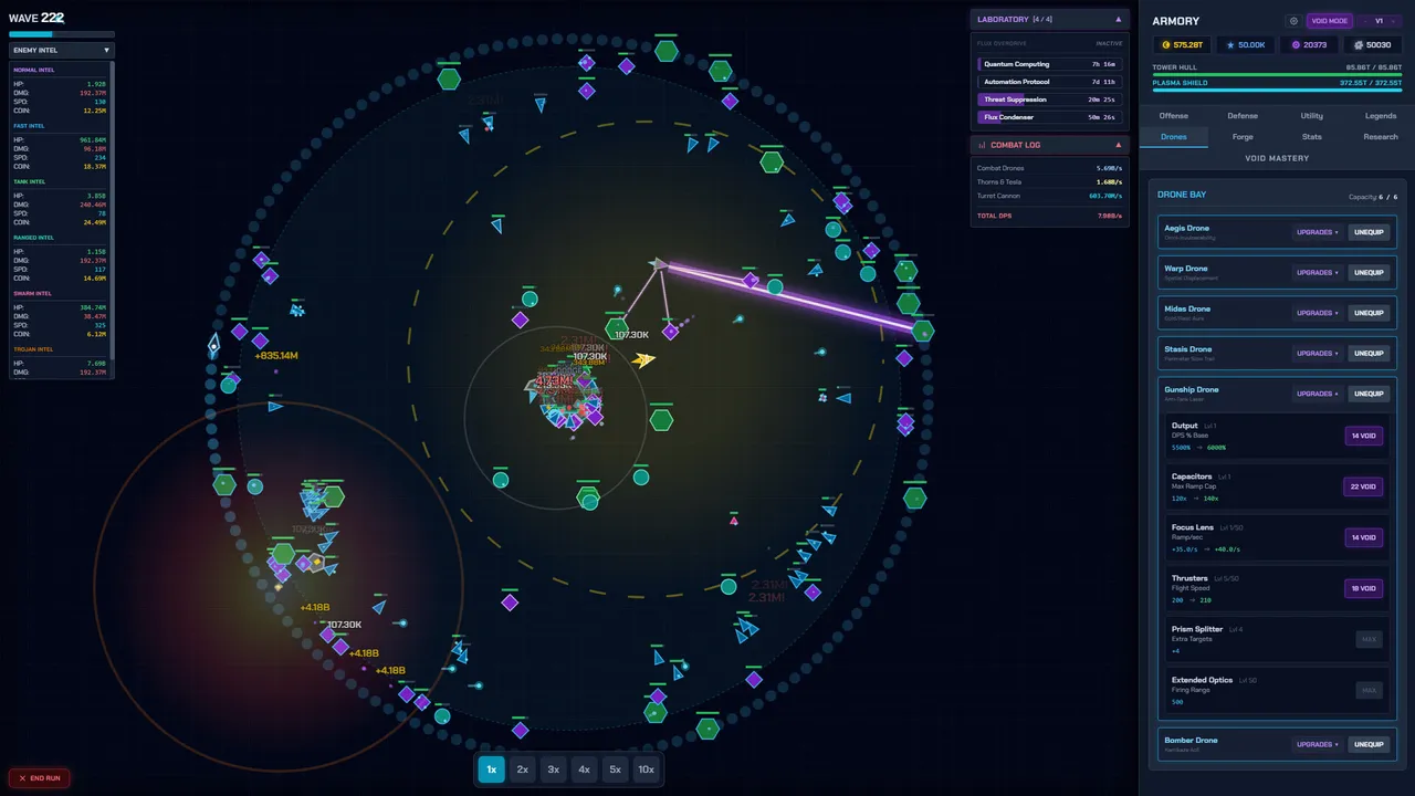 Endless Void: Idle Tower Defence Screenshot 3