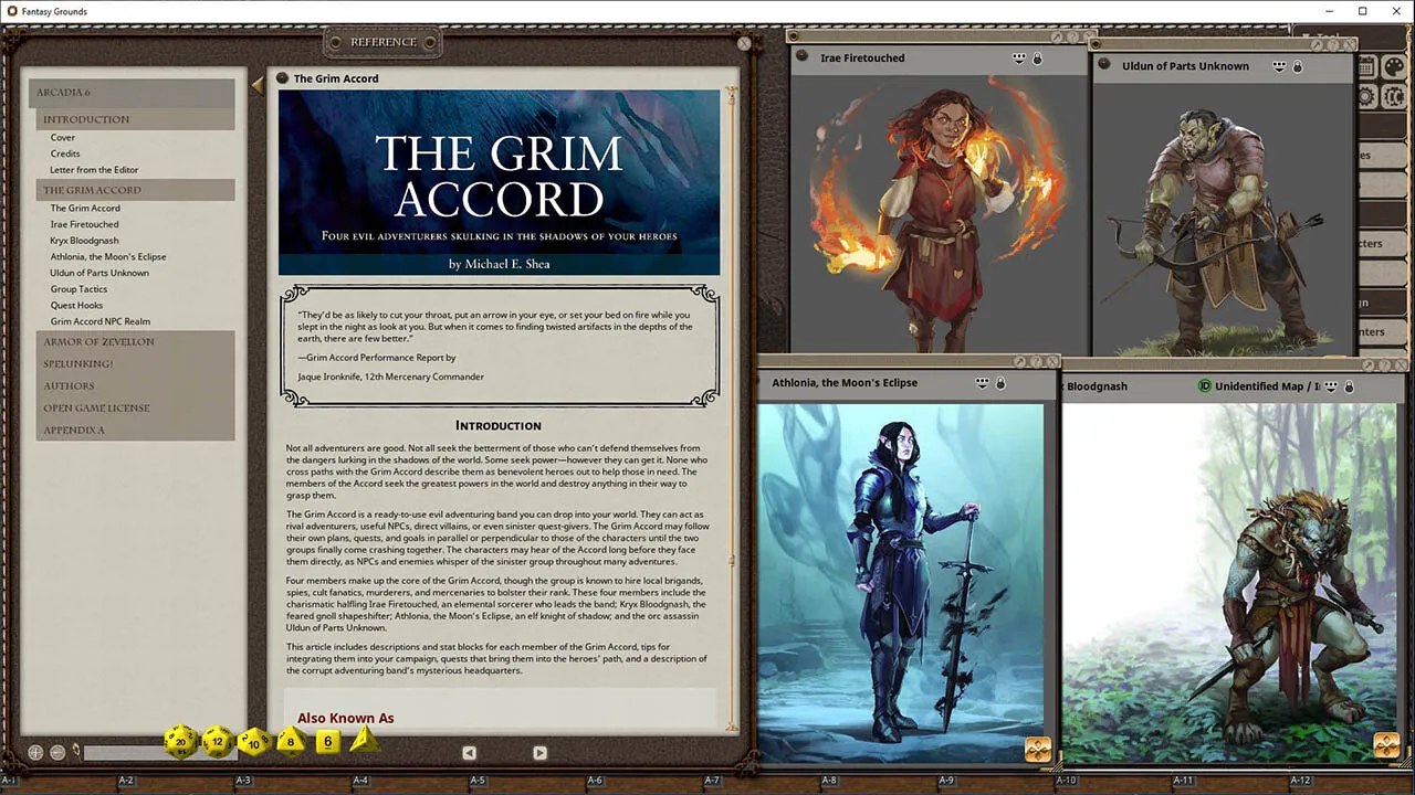 Fantasy Grounds - Arcadia Issue 006 Screenshot 2