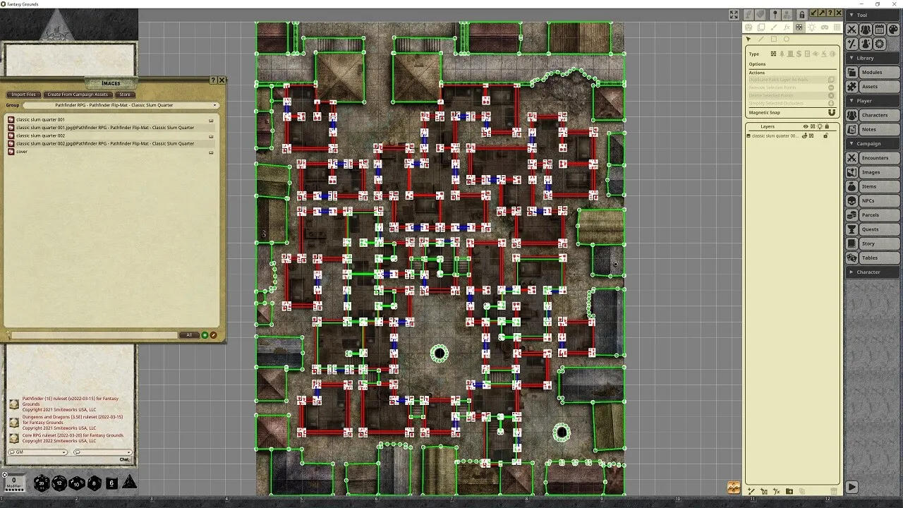 Fantasy Grounds - Pathfinder RPG - Pathfinder Flip-Mat - Classic Slum Quarter Screenshot 4