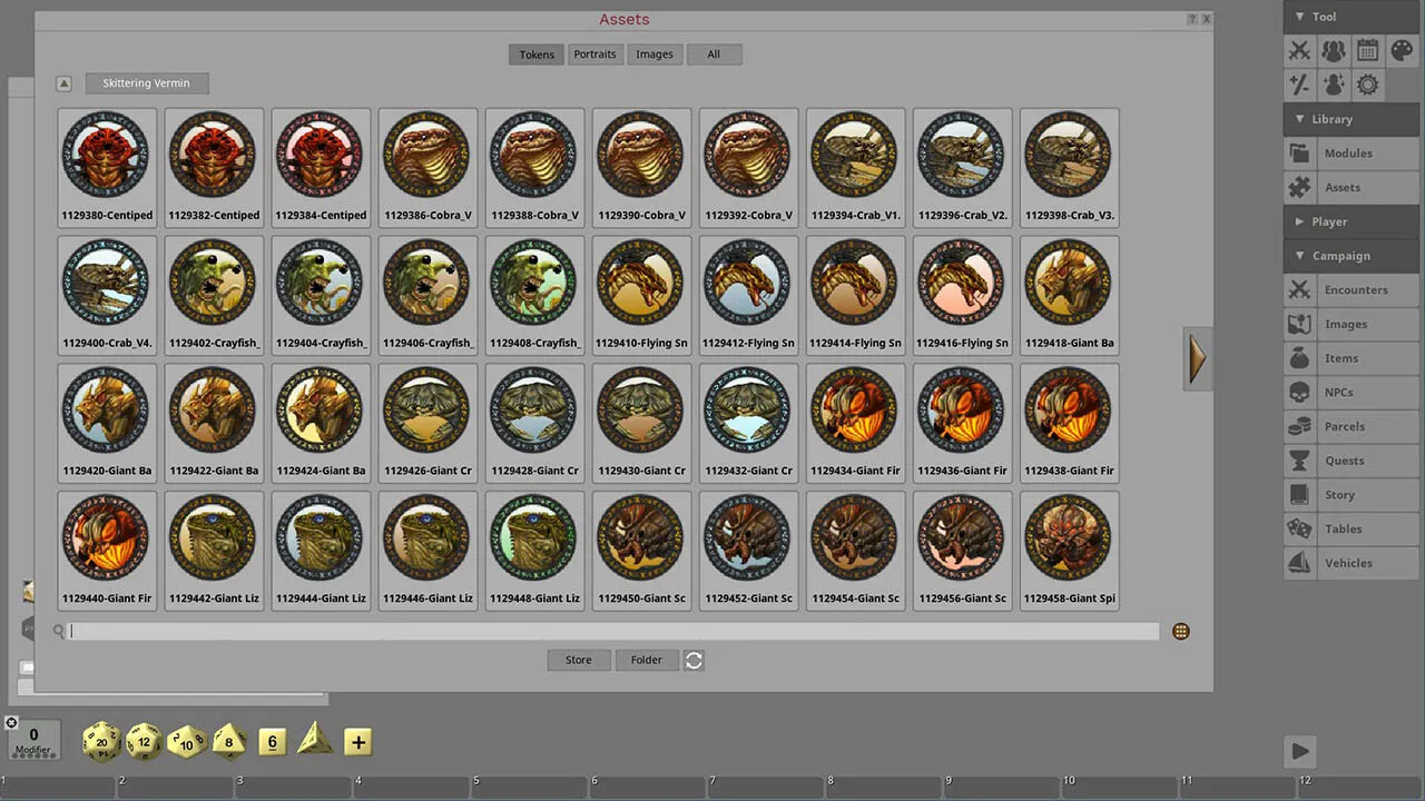 Fantasy Grounds - Skittering Vermin Screenshot 2