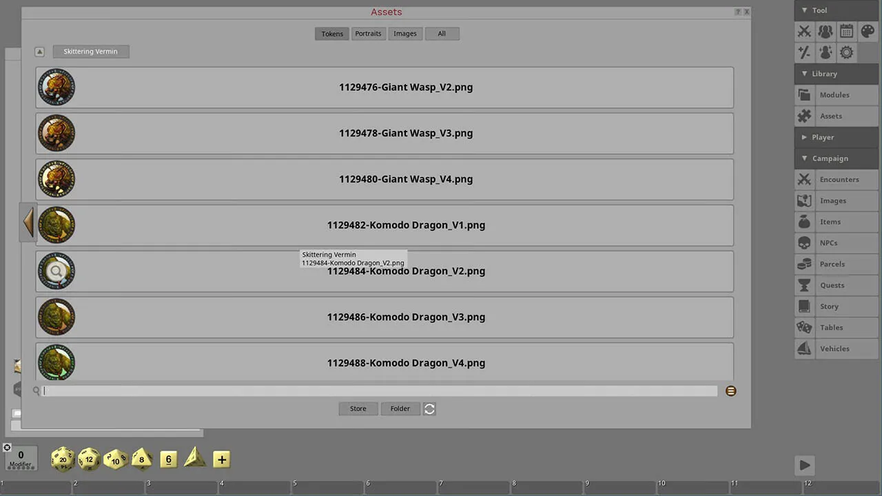 Fantasy Grounds - Skittering Vermin Screenshot 0