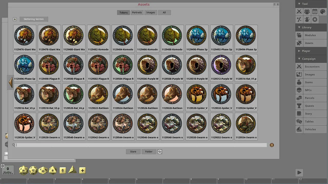 Fantasy Grounds - Skittering Vermin Screenshot 1