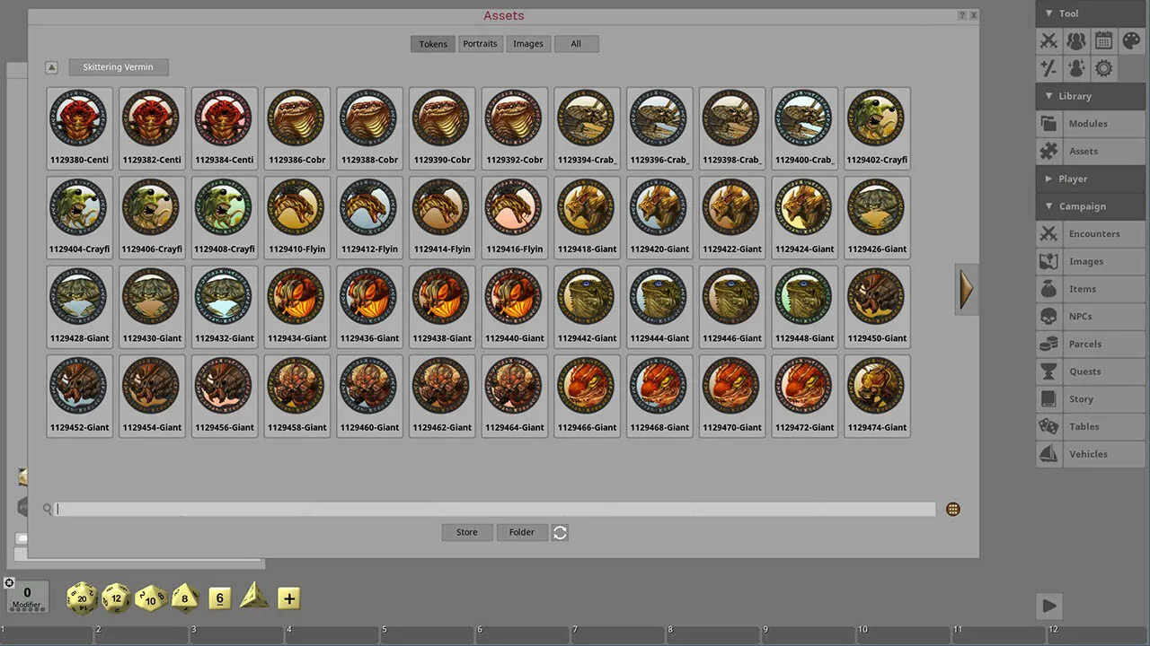 Fantasy Grounds - Skittering Vermin Screenshot 3