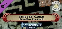 Fantasy Grounds - Pathfinder RPG - Pathfinder Flip-Mat - Classic Thieves' Guild