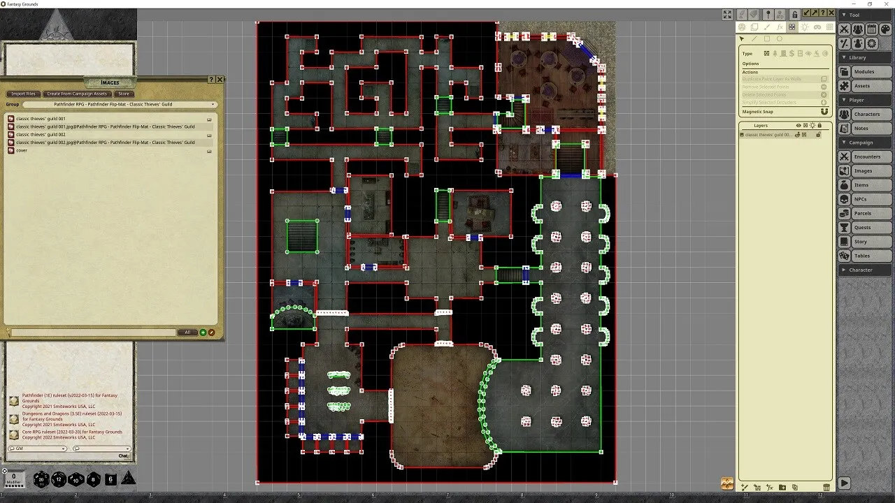 Fantasy Grounds - Pathfinder RPG - Pathfinder Flip-Mat - Classic Thieves' Guild Screenshot 3
