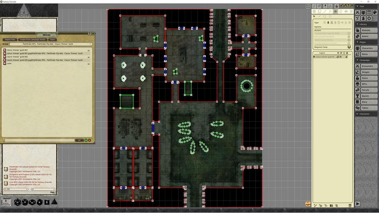 Fantasy Grounds - Pathfinder RPG - Pathfinder Flip-Mat - Classic Thieves' Guild Screenshot 0