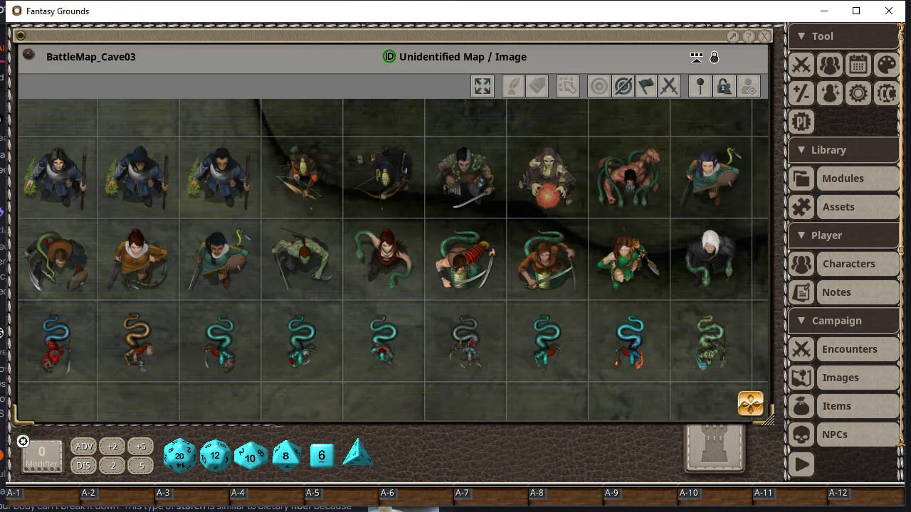 Fantasy Grounds - Devin Night Token Pack 159: Sinister Snakes Screenshot 1