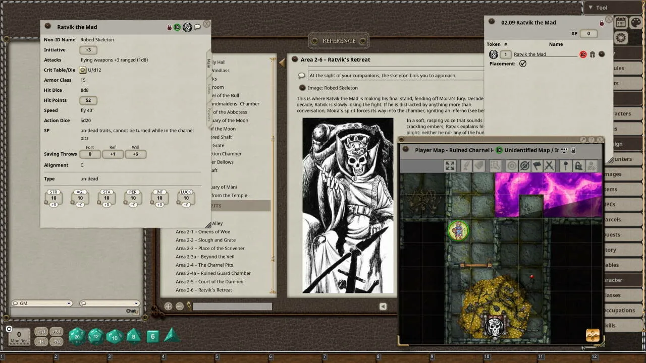 Fantasy Grounds - Dungeon Crawl Classics #74: Blades Against Death Screenshot 2