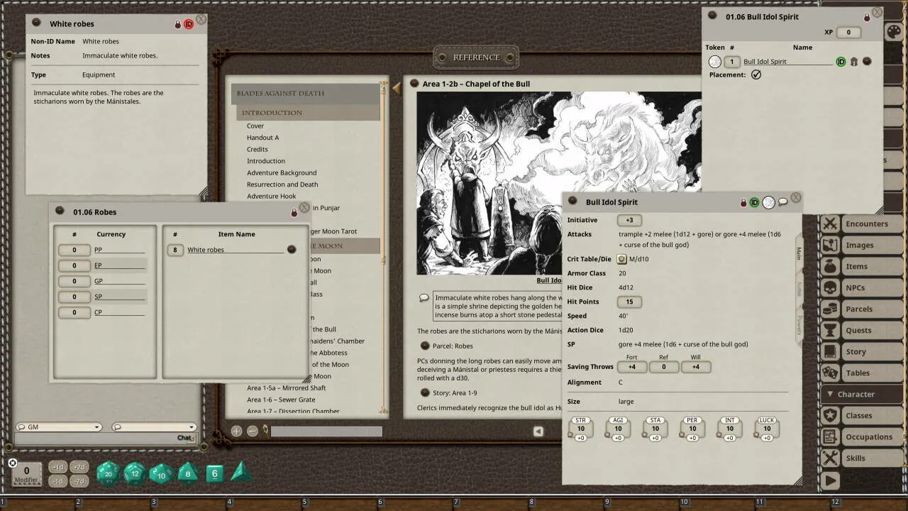 Fantasy Grounds - Dungeon Crawl Classics #74: Blades Against Death Screenshot 0